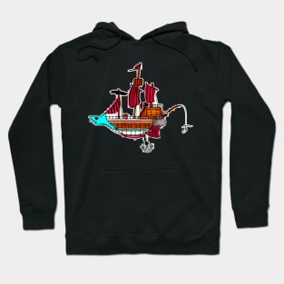 The Shark Ship Hoodie